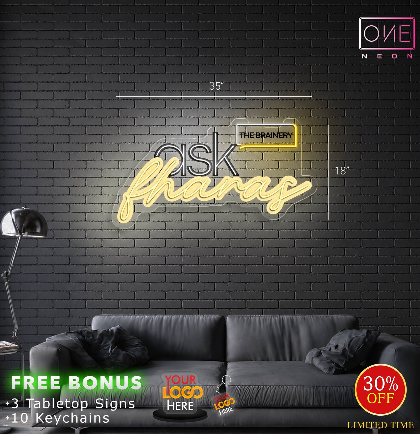 ASK FHANAS | LED Neon Sign