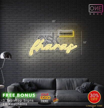ASK FHANAS | LED Neon Sign