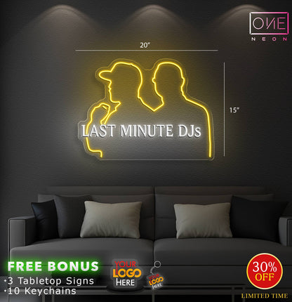 LAST MINUTE DJS| LED Neon Sign