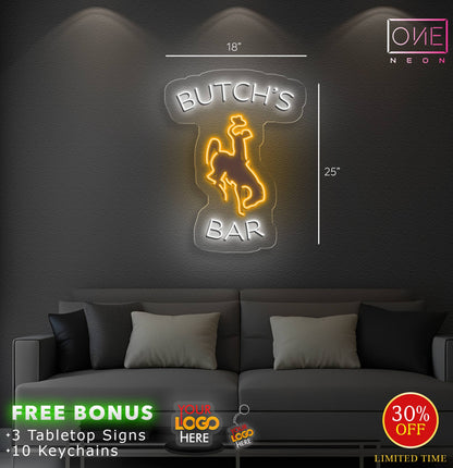 BUTCH'S BAR | LED Neon Sign