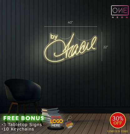 Tracie Logo | LED Neon Sign