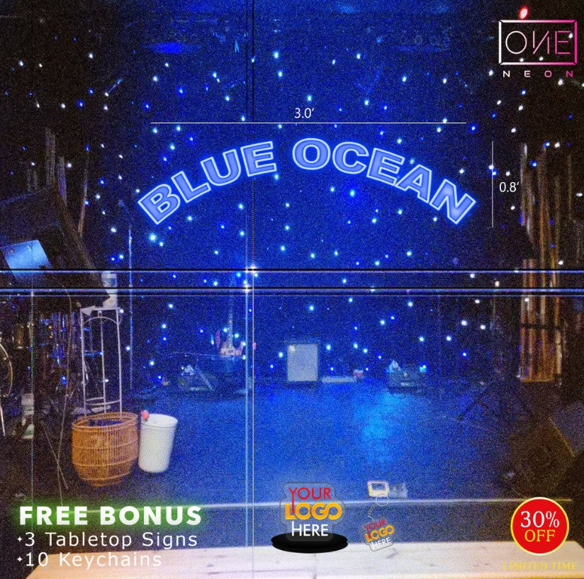 BLUE OCEAN | LED Neon Sign