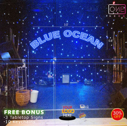 BLUE OCEAN | LED Neon Sign