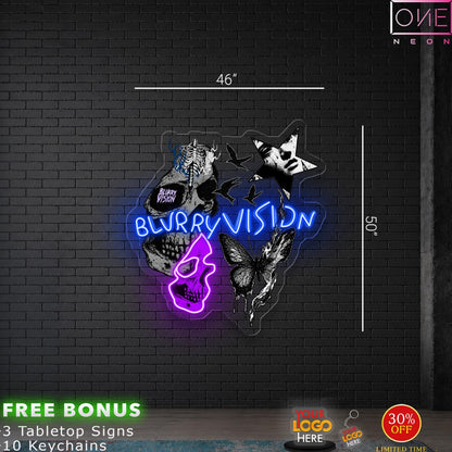 BLVRRY VISION | LED Neon Sign
