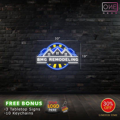 BMG REMODELING | LED Neon Sign