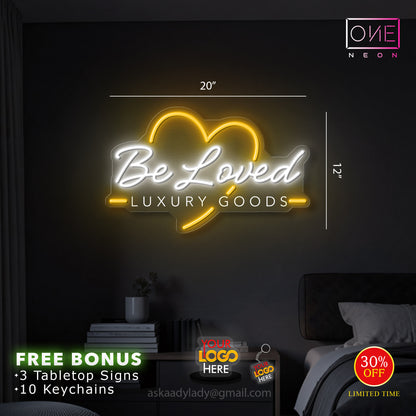 BE LOVED | LED Neon Sign