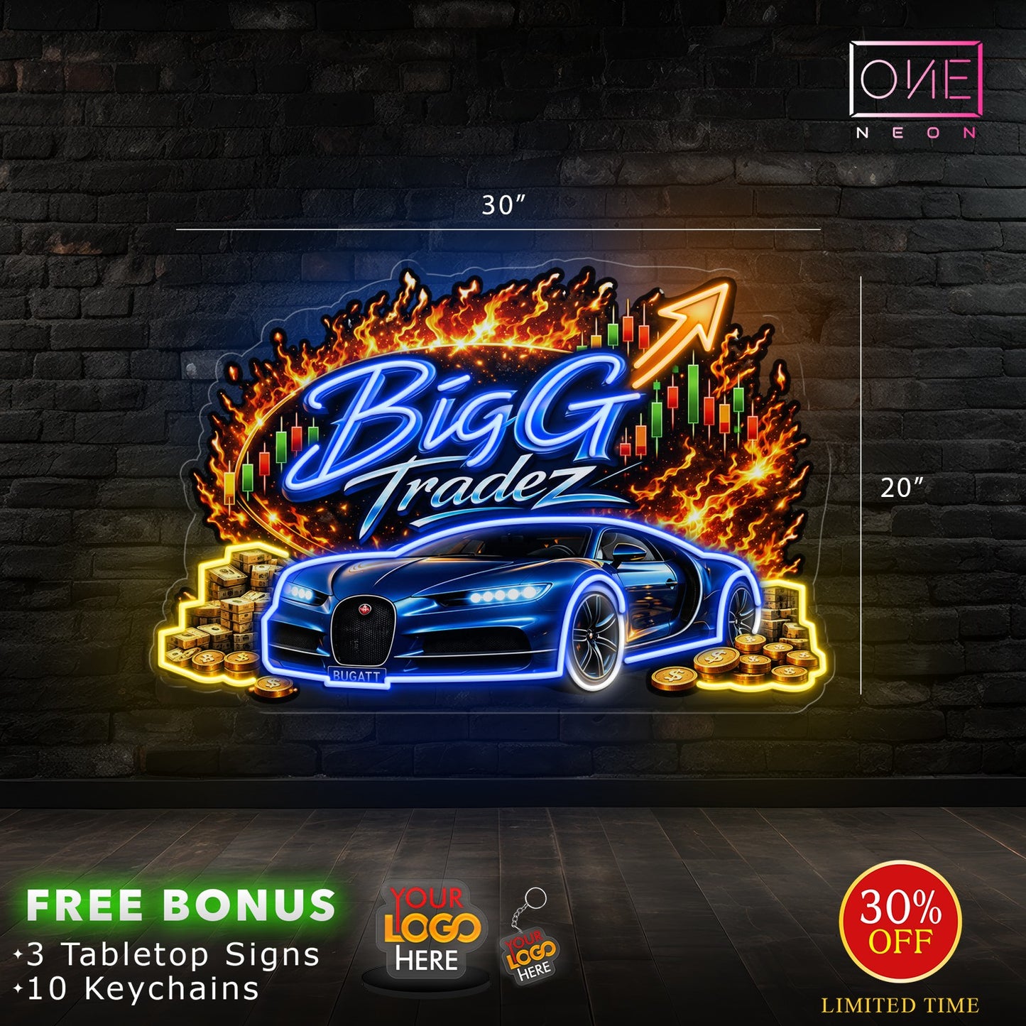 BigG TradeZ | LED Neon Sign