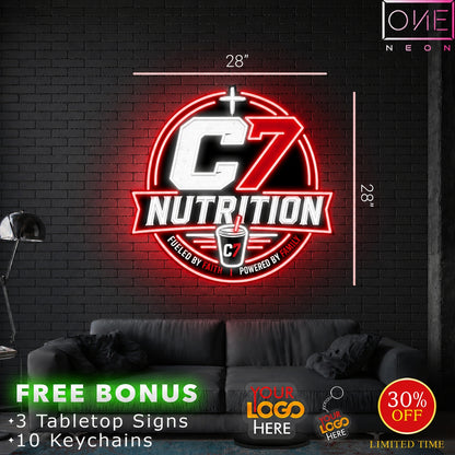C7 Nutrition | LED Neon Sign