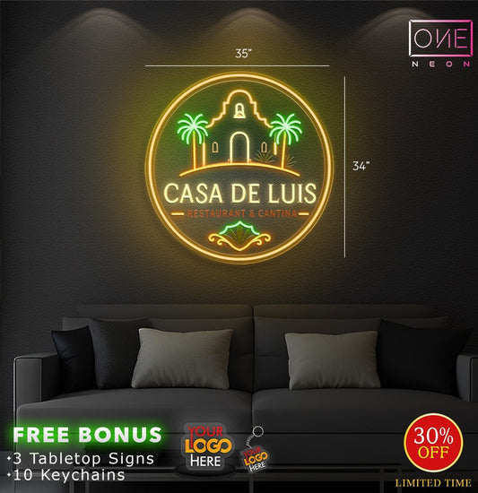 CASA DE LUIS | LED Neon Sign