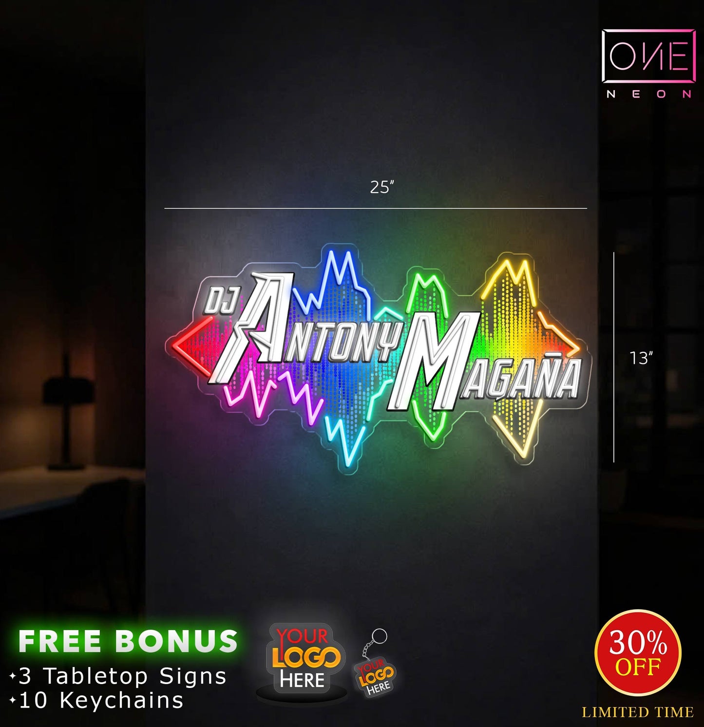 DJ ANTONY MAGANA | LED Neon Sign