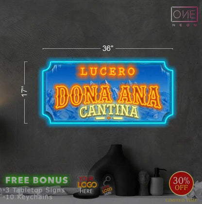 DONA ANA CANTINA| LED Neon Sign