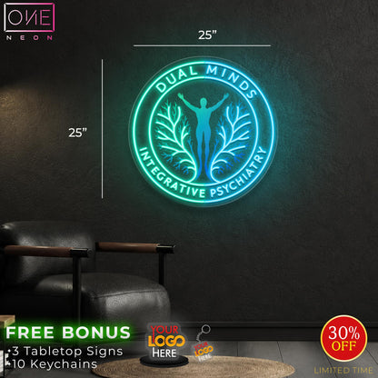 DUAL MIND INTERGRATIVE PSYTRIATRY | LED Neon Sign