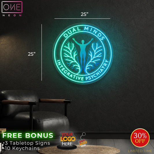 DUAL MIND INTERGRATIVE PSYTRIATRY | LED Neon Sign