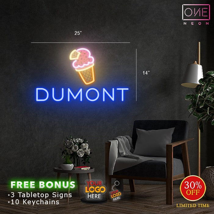 DUMONT | LED Neon Sign (2 signs)