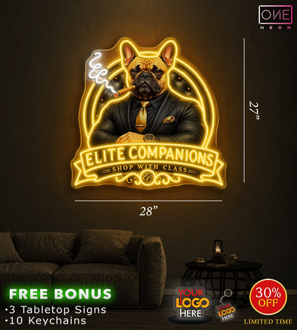 ELITE COMPANIONS | LED Neon Sign