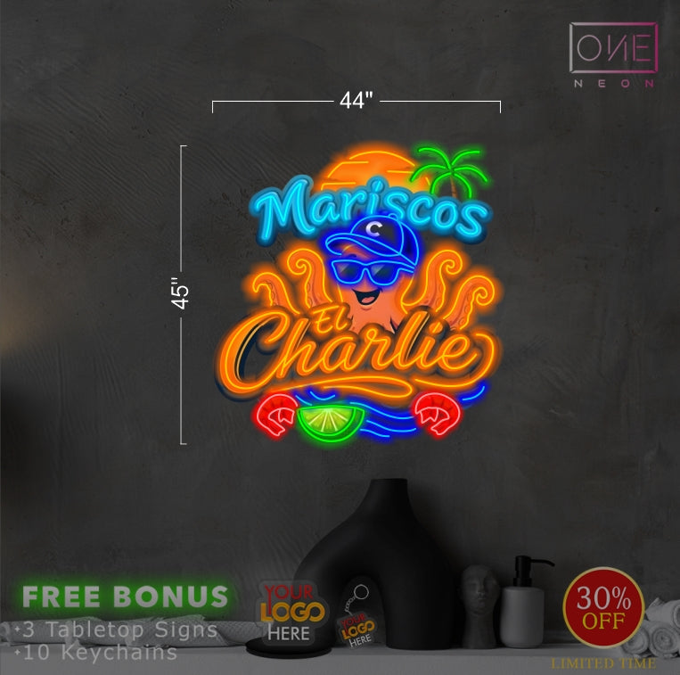 El Charlie | LED Neon Sign