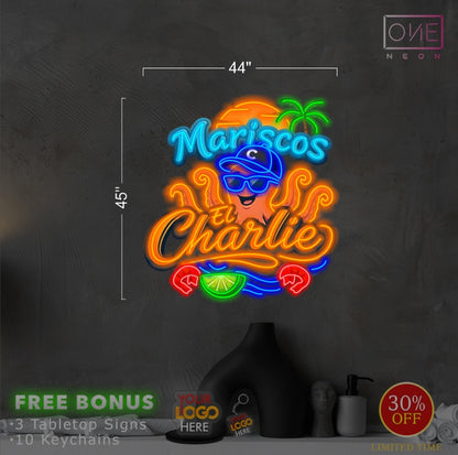 El Charlie | LED Neon Sign