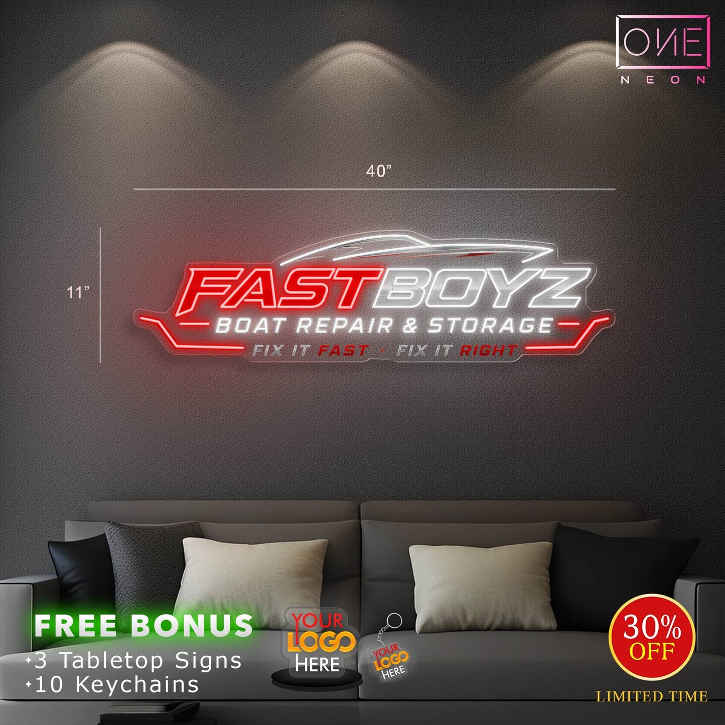 FAST BOYZ | LED Neon Sign