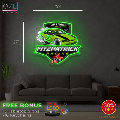 FITZPATRICK RACING | LED Neon Sign