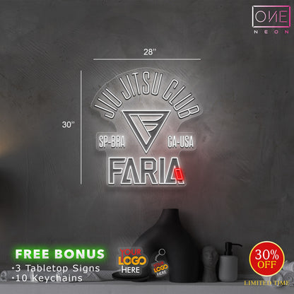 360 JJ & FARIA | 2 LED Neon Signs
