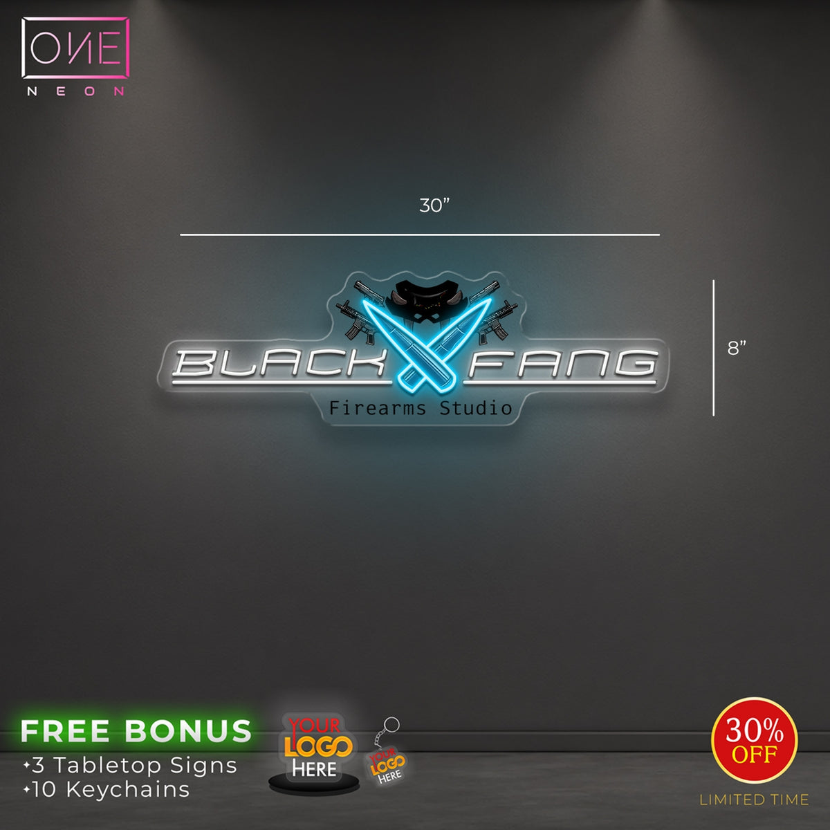 Firearms Studio | LED Neon Sign