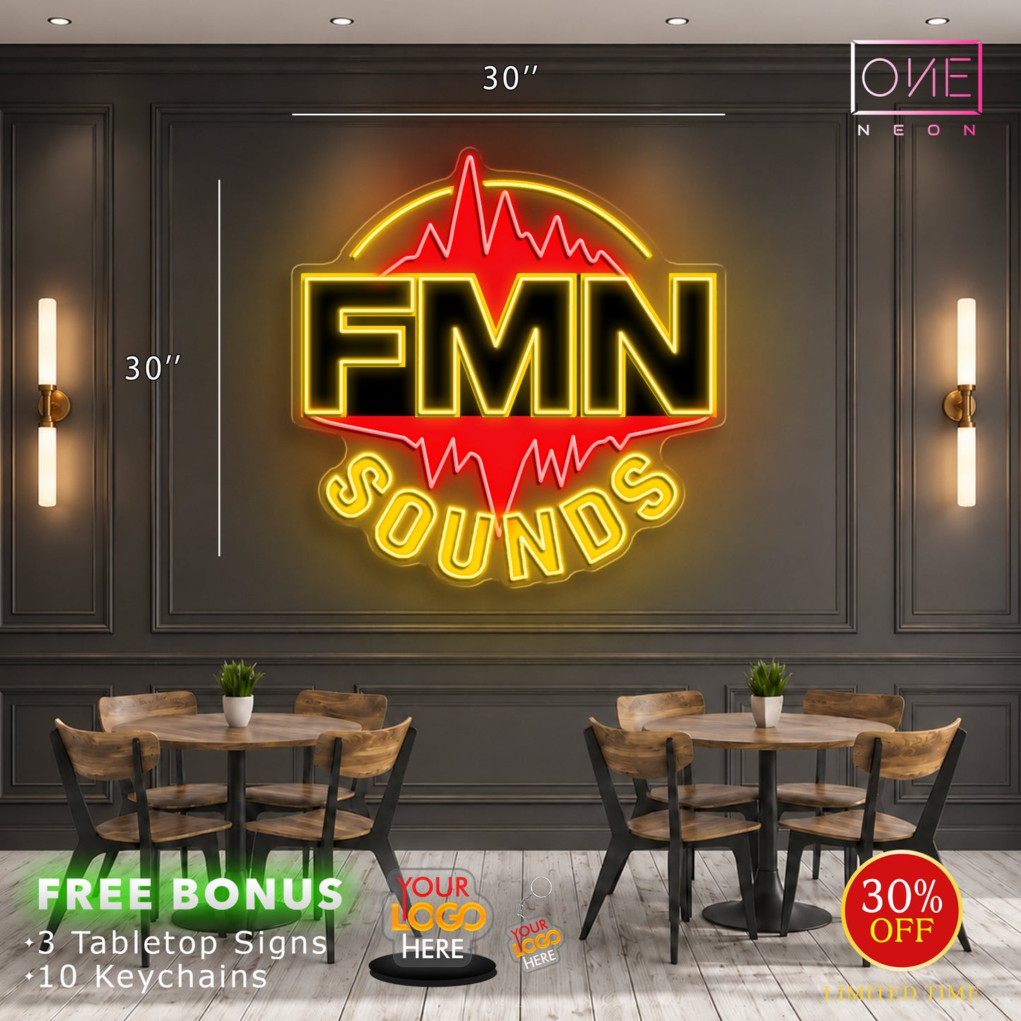 FMN SOUNDS | LED Neon Sign