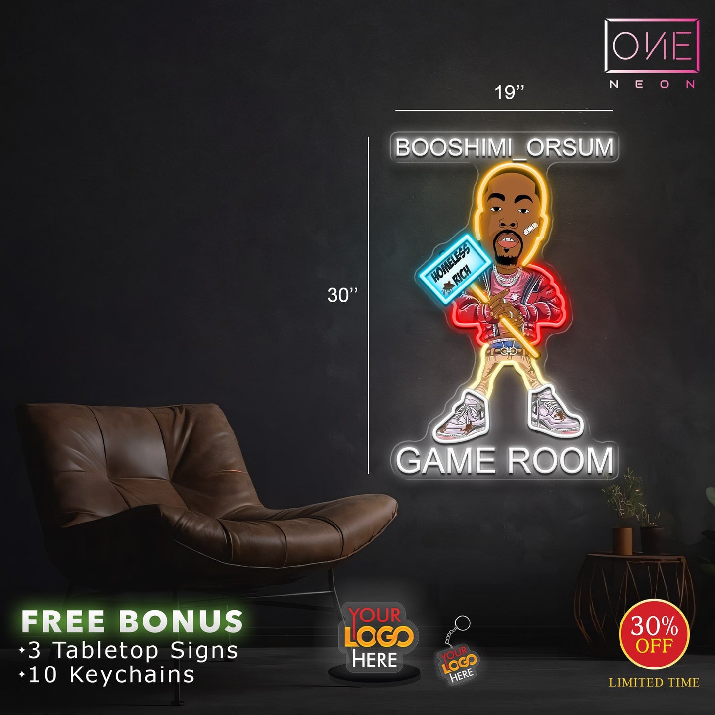 GAME ROOM | LED Neon Sign