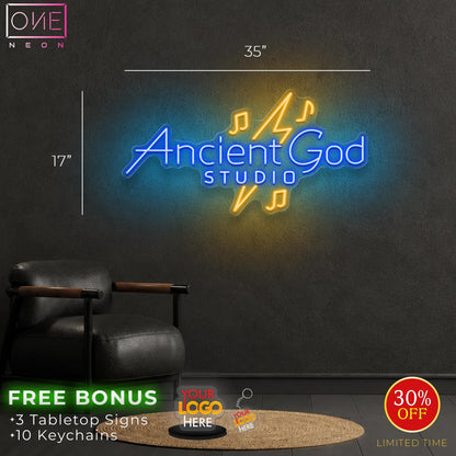 Ancient God STUDIO | LED Neon Sign