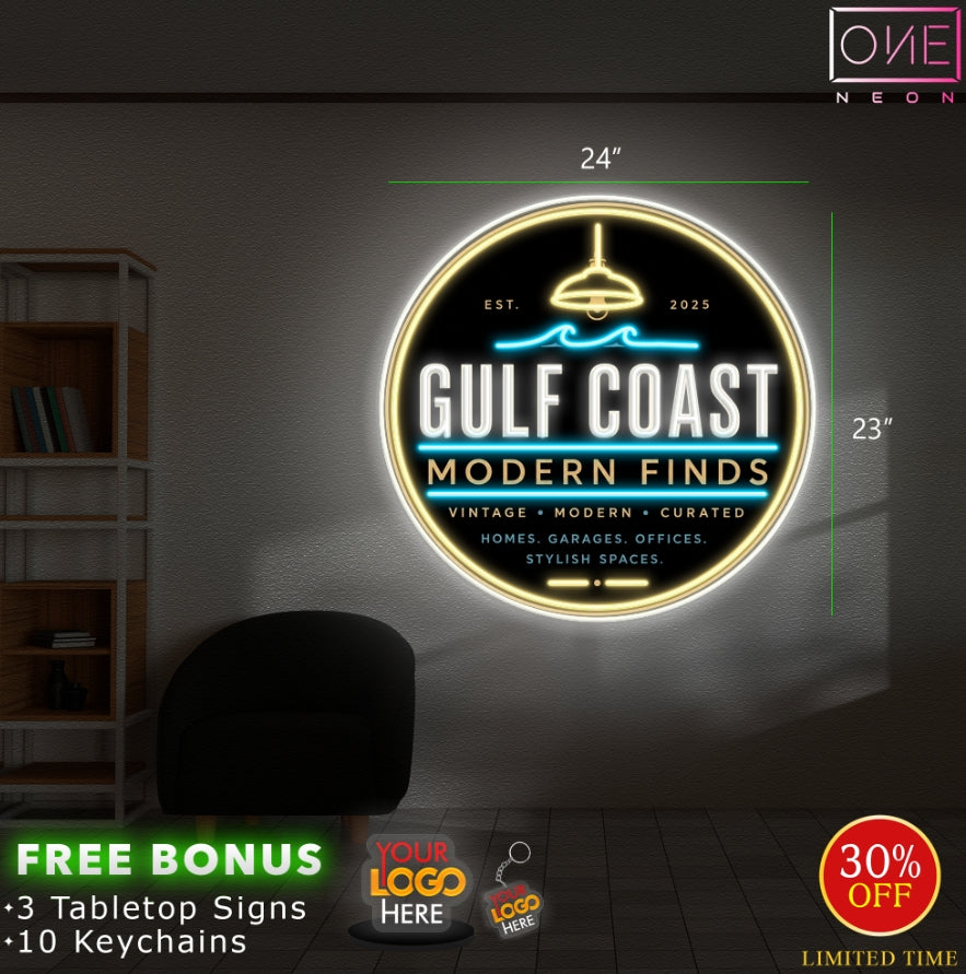GULF COAST | LED Neon Sign