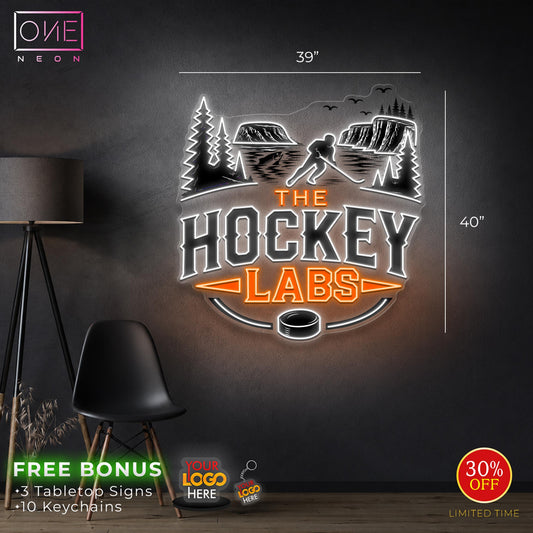 THE HOCKEY LABS | LED Neon Sign