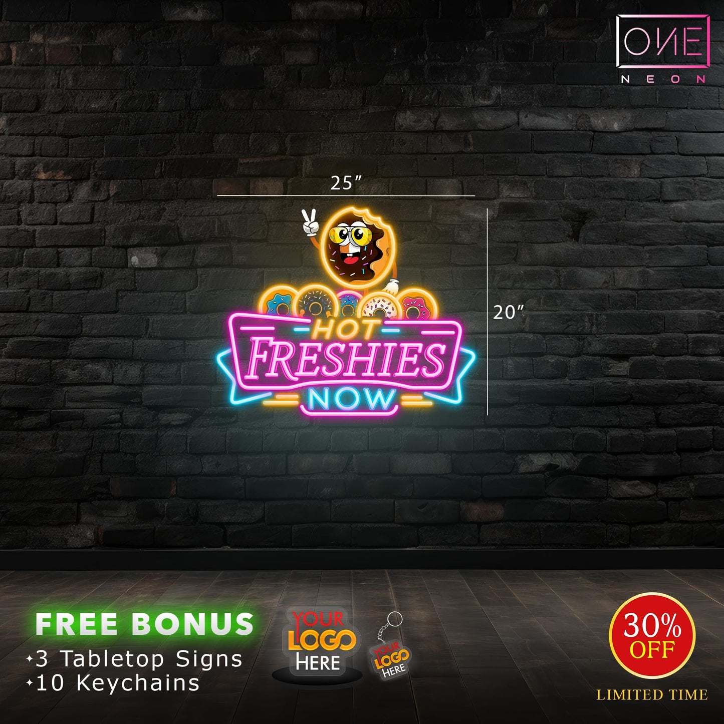HOT FRESHIES NOW | LED Neon Sign