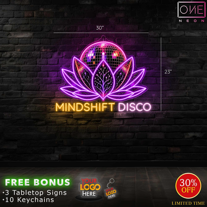 MINDSHIFT DISCO | LED Neon Sign (Outdoors)