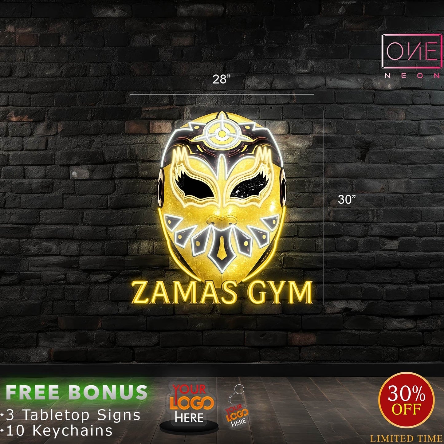 ZAMAS GYM | LED Neon Sign