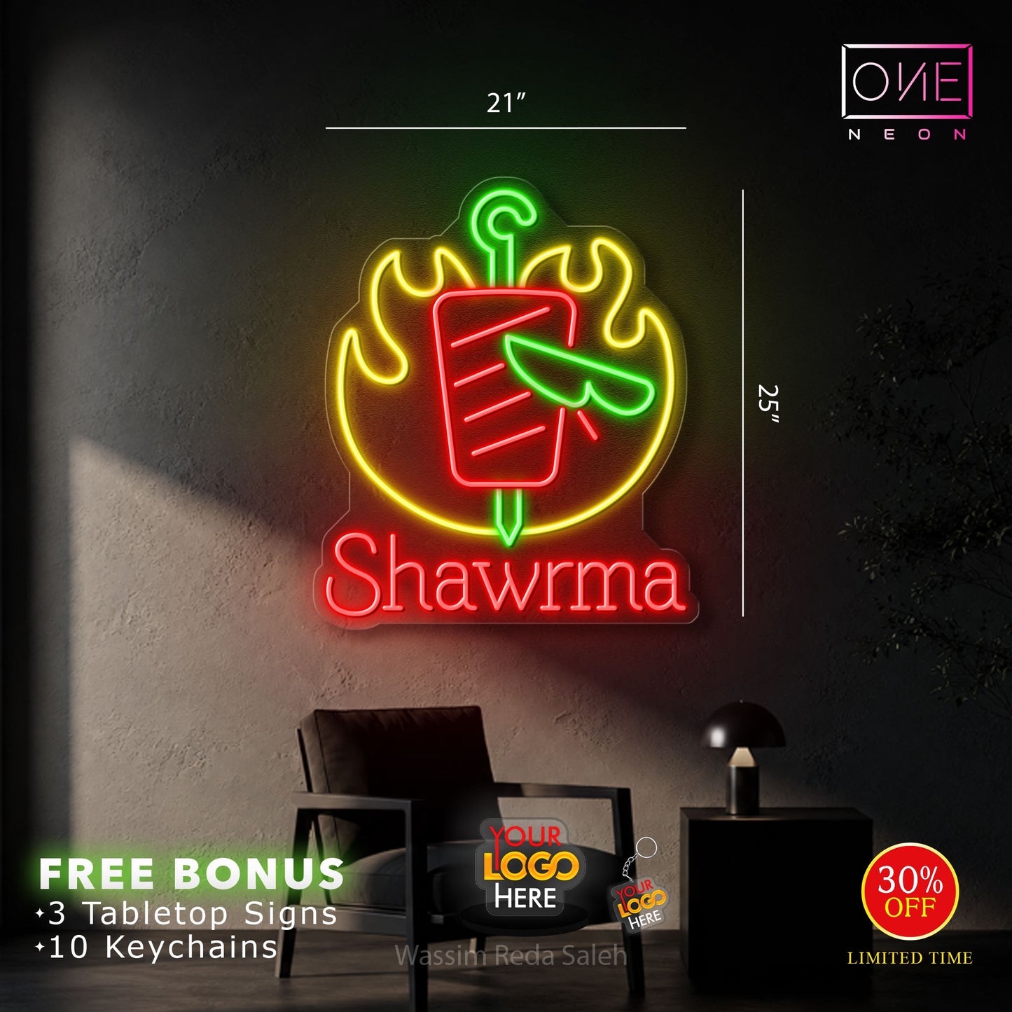 SHAWRMA | LED Neon Sign