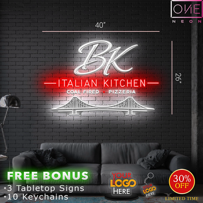 BK ITALIAN KITCHEN | LED Neon Signs
