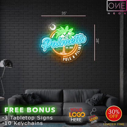 Palmetto| LED Neon Sign