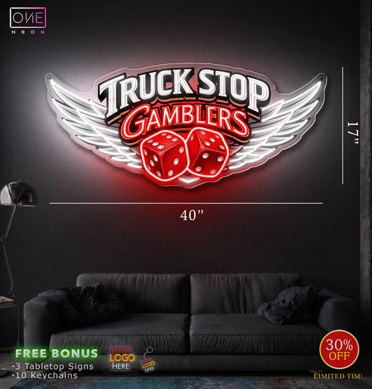 Truck Stop | LED Neon Sign