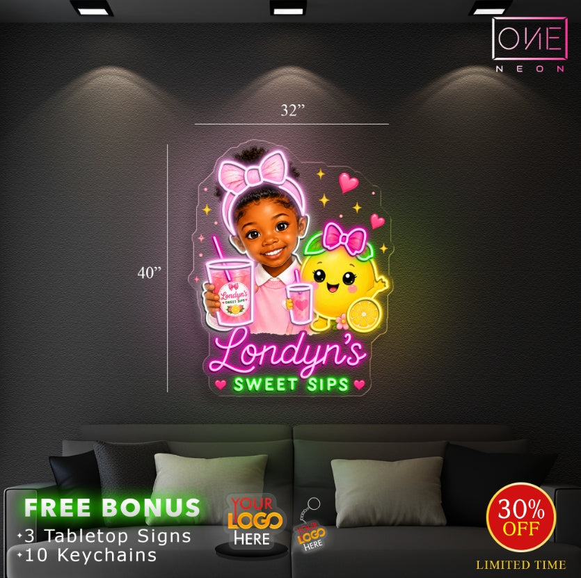LONDYN’S SWEET SIPS | LED Neon Sign