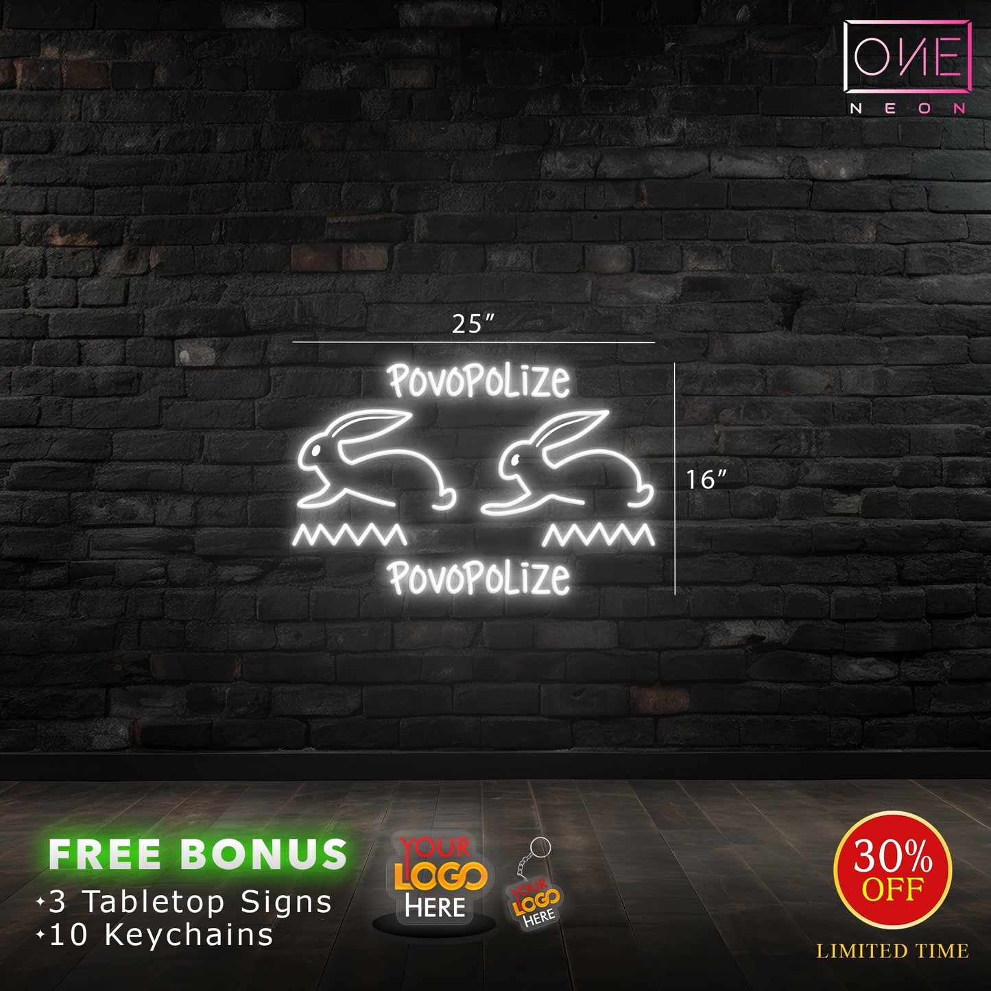 Povopolize | LED Neon Sign