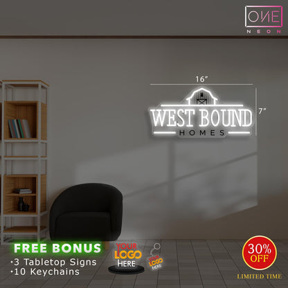 West Bound | LED Neon Sign