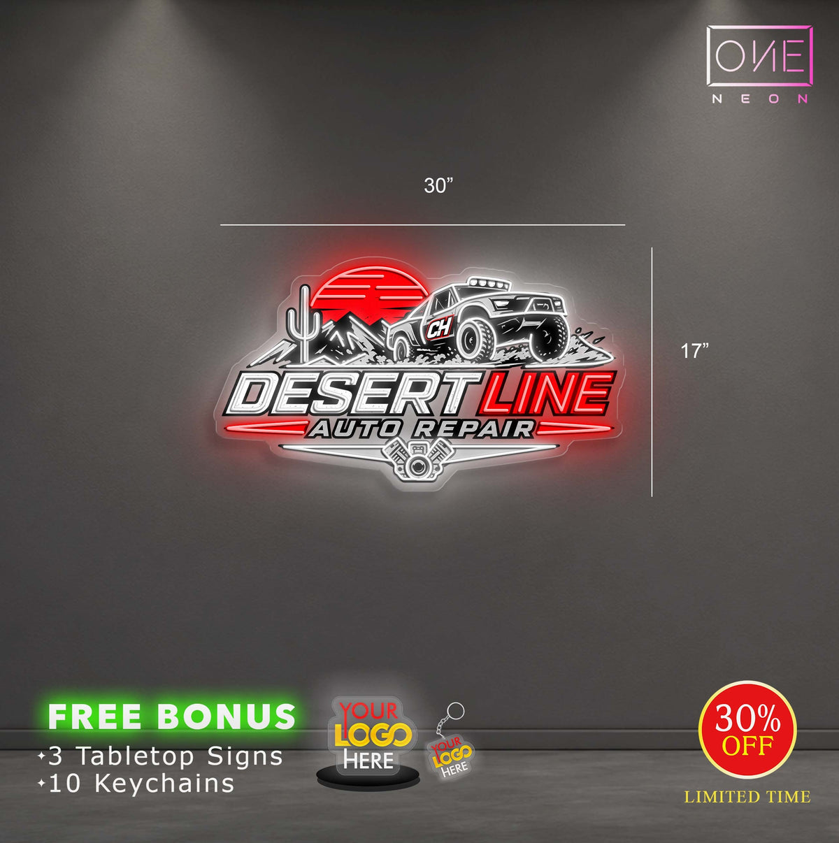 Desert line| LED Neon Signs