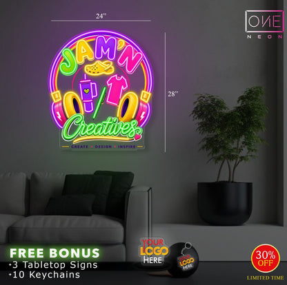 JAM'N Creatives | LED Neon Sign