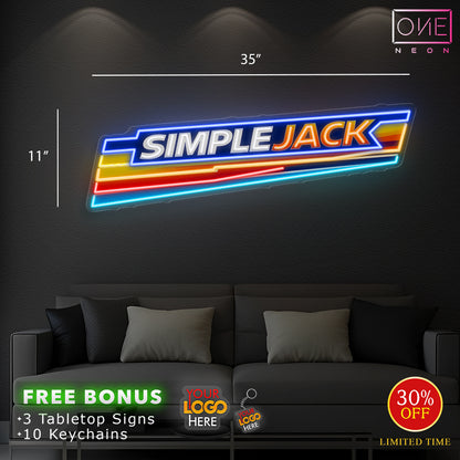 SIMPLE JACK | LED Neon Sign