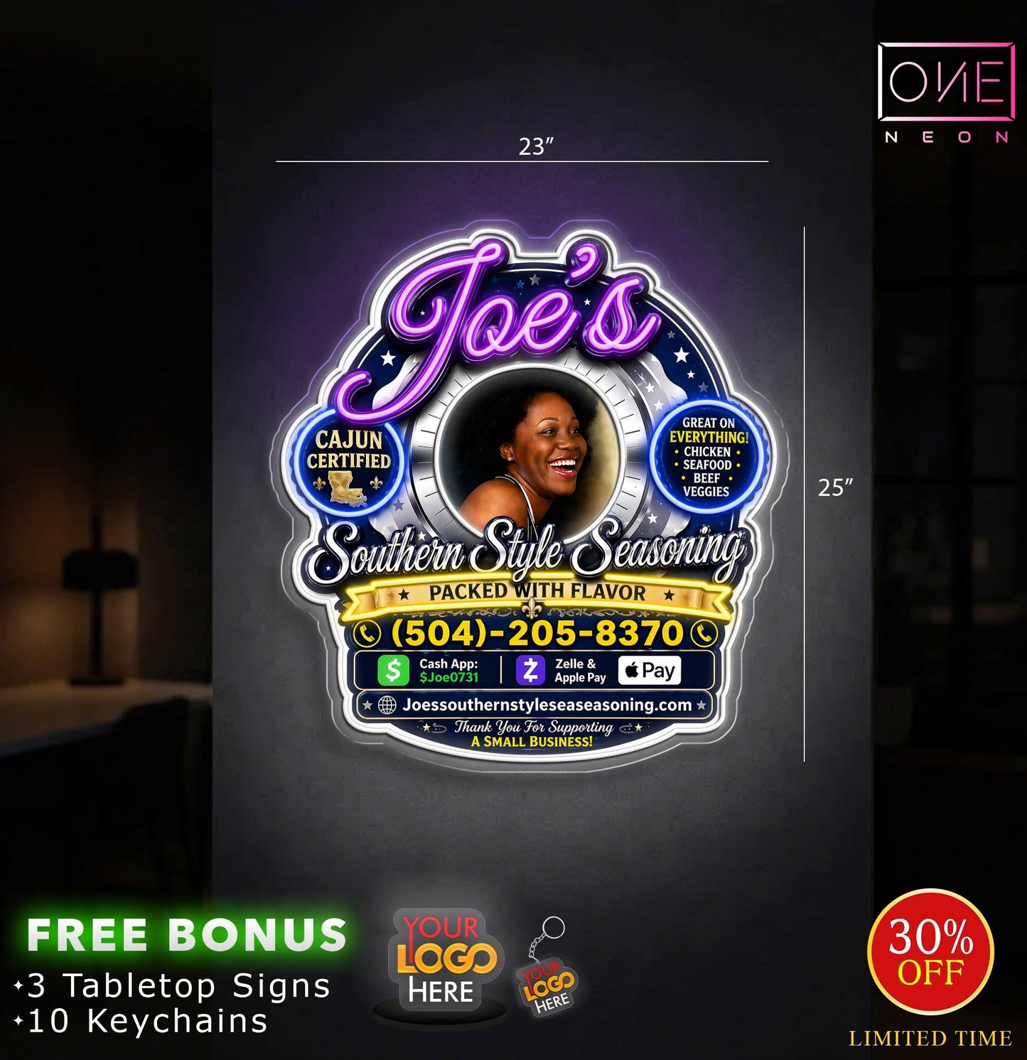Joe's | LED Neon Sign