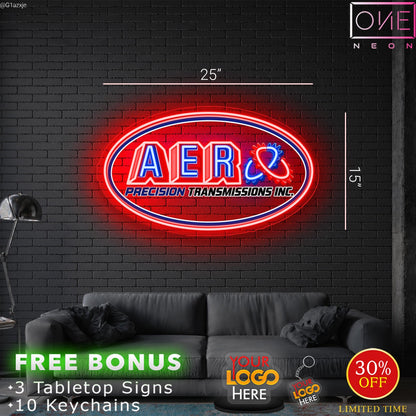 AER precision transmissions inc | LED Neon Sign