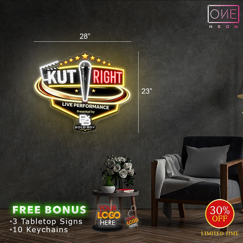 KUT RIGHT  | LED Neon Sign