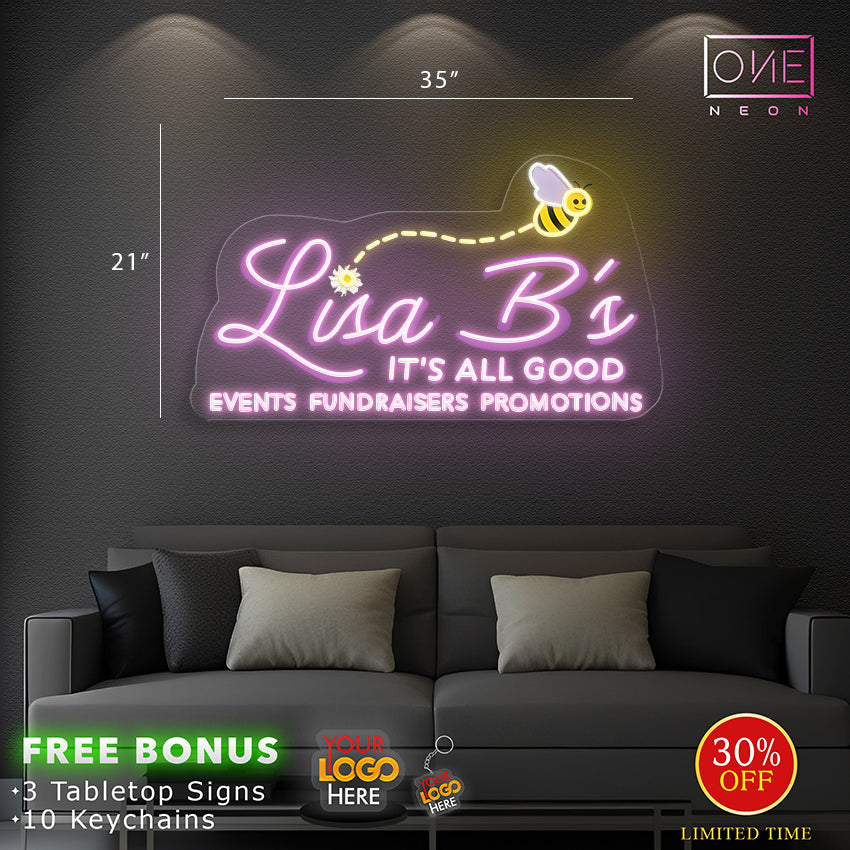 Lisa B's  | LED Neon Sign