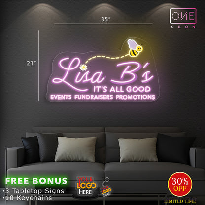Lisa B's  | LED Neon Sign