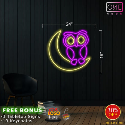 owl | LED Neon Sign