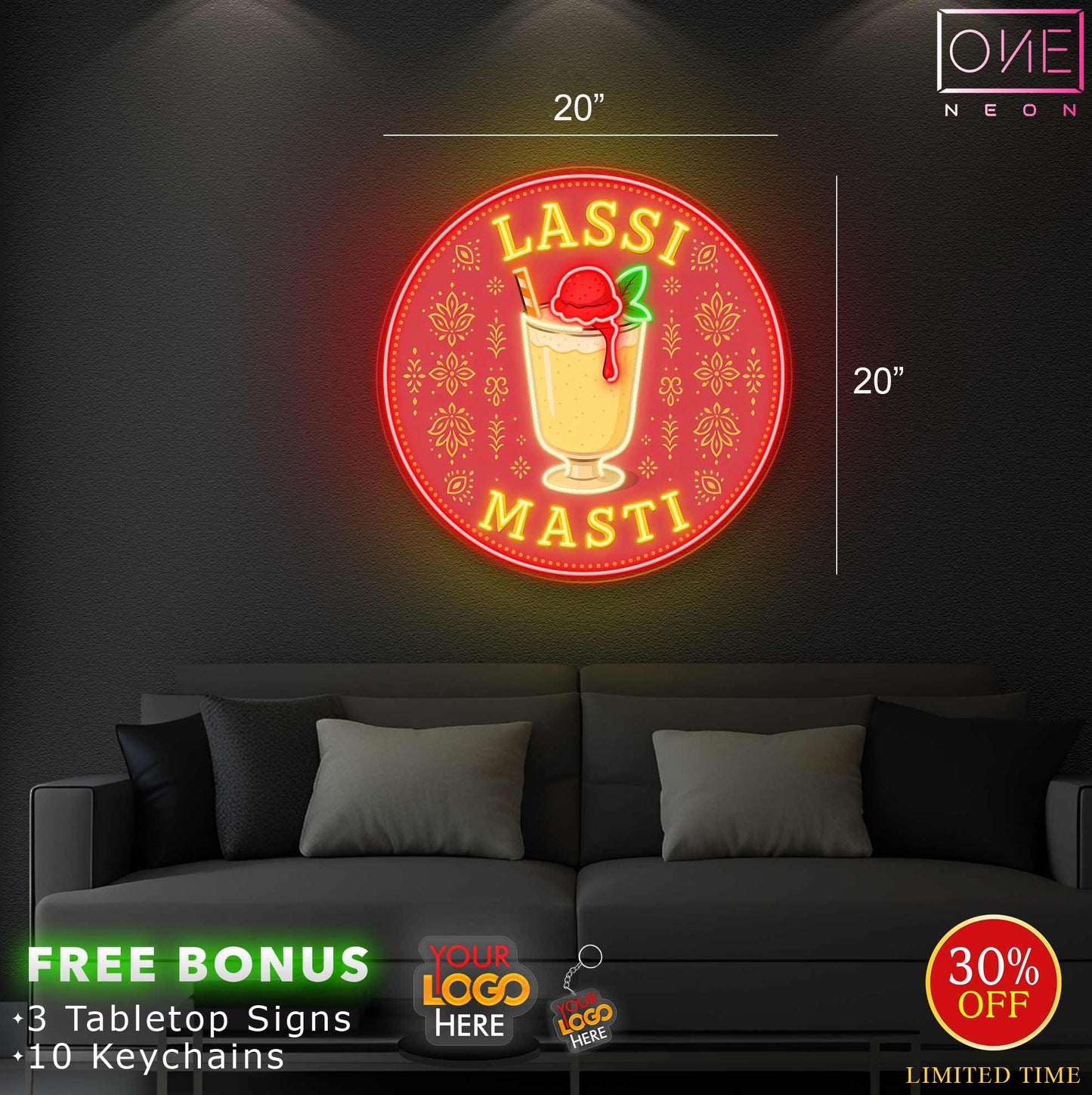 Lassi Masti | LED Neon Sign